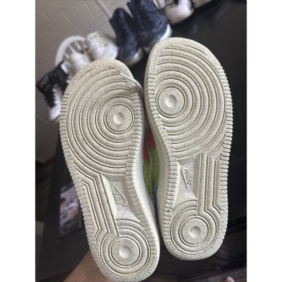 Size 4 (GS) - Nike Air Force 1 LV8 Next Nature Low Hemp - Multi NBS232 - Picture 5 of 5